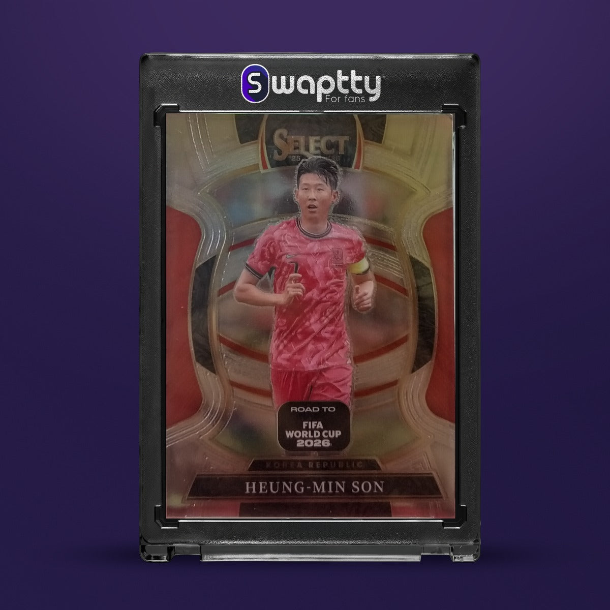 25/26 Panini Select Road To FIFA WC Heung-Min Son — frente