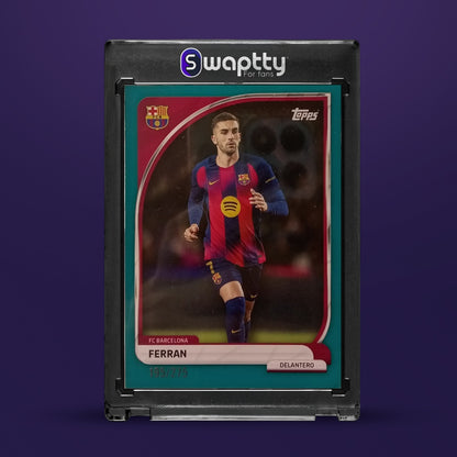 2025 Topps Collector Tin Barcelona Ferran 275 — frente
