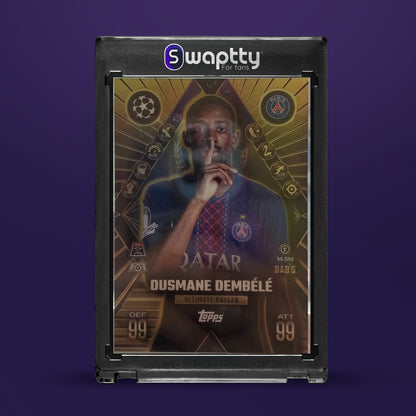 2025-26 Topps Match Attax Dusmane Dembélé — frente