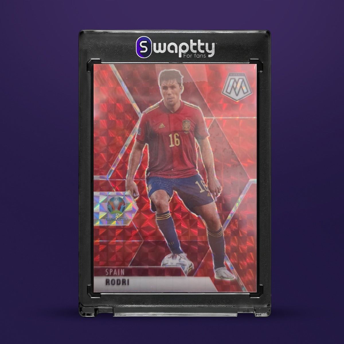 2021 PANINI PRIZM MOSAIC EURO 2020 COLOR MATCH — frente