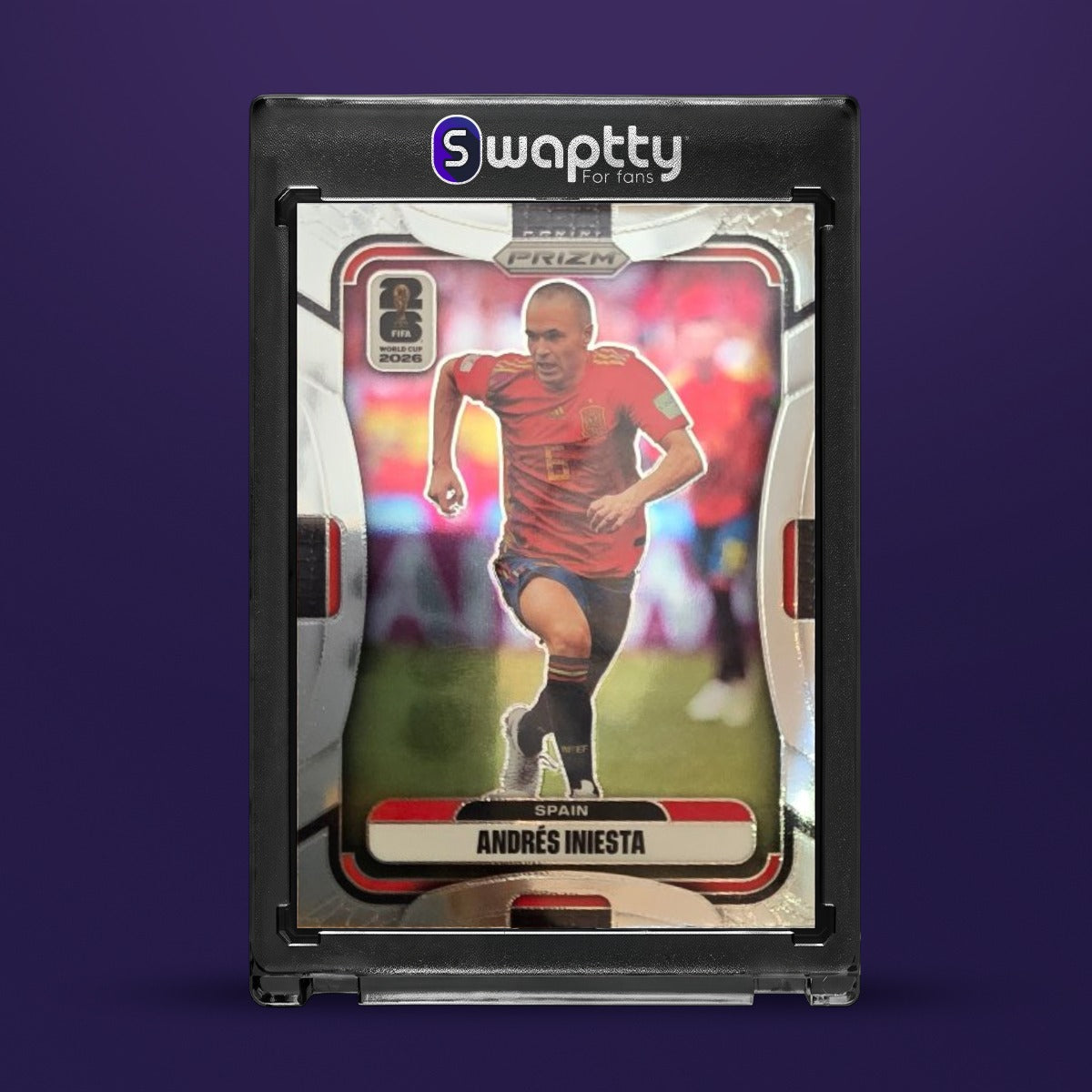 2026 PANINI PRIZM WC ANDRES INIESTA BASE — frente