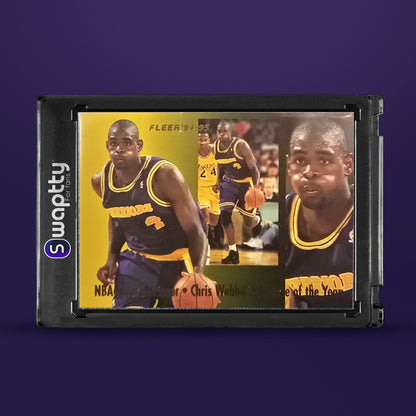 1994 Fleer Chris Webber — frente