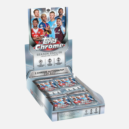 Topps Chrome® UEFA Club Competitions 2025-26 - Hobby Box