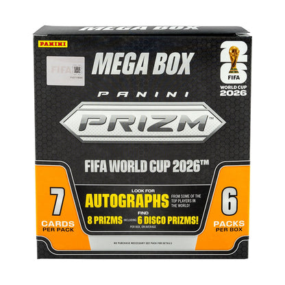 2026 Panini Prizm FIFA World Cup Mega Box