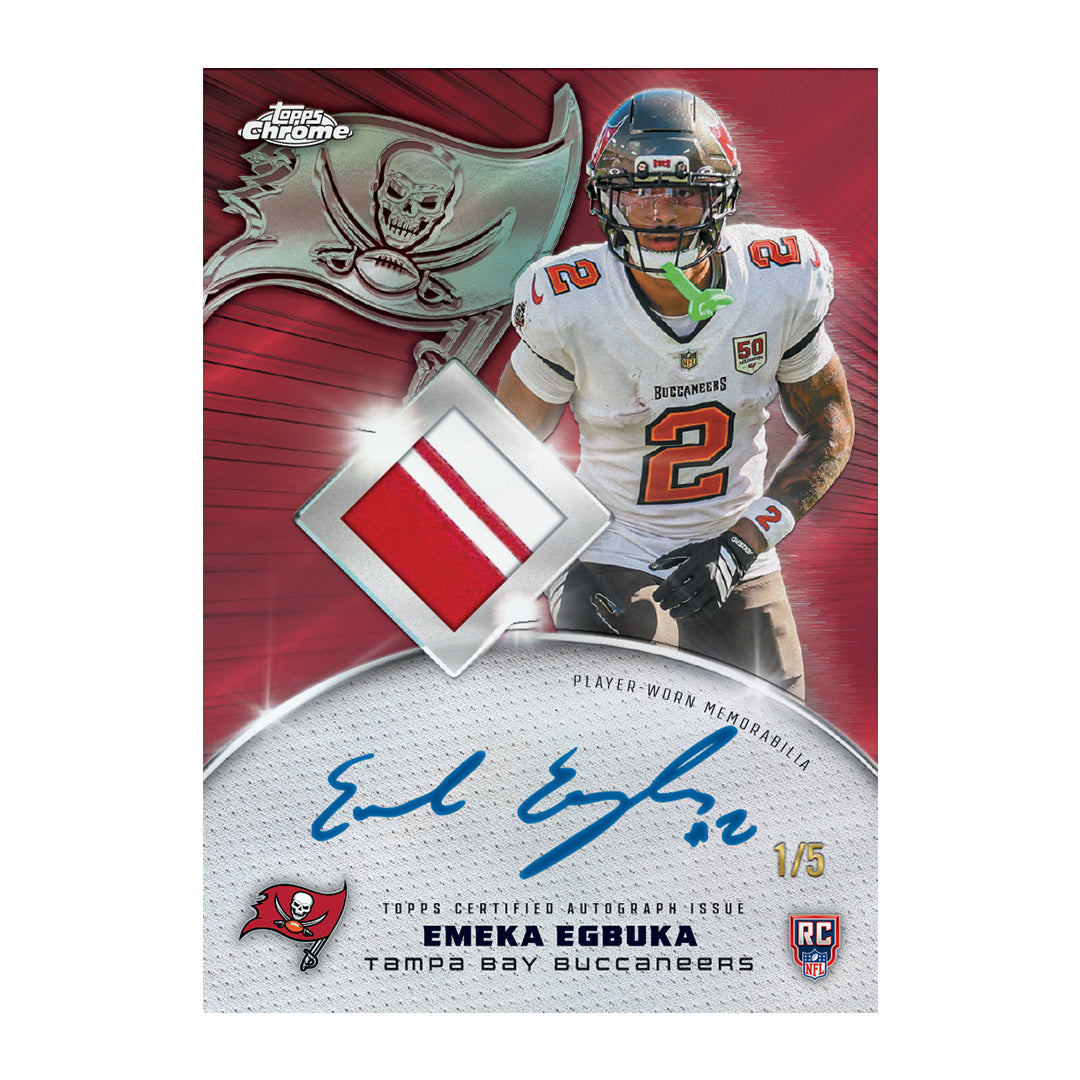 2025 Topps Chrome Football Blaster Box