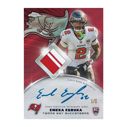 2025 Topps Chrome Football Blaster Box