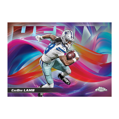 2025 Topps Chrome Football Blaster Box
