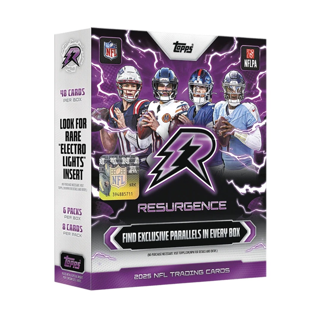 2025 Topps Resurgence Football Mega Box