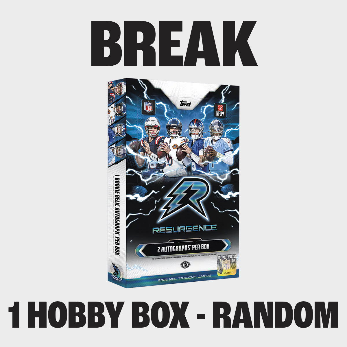Break Random - 2025 Topps Resurgence - 1 Hobby Box