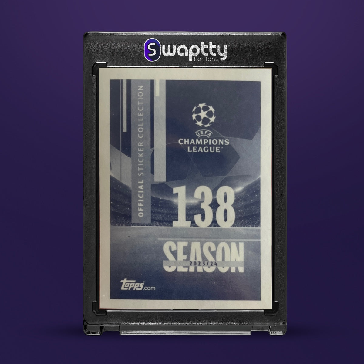 23-24 Sticker Champions 1st Lamine Yamal — reverso