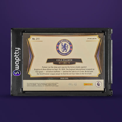 24-25 PANINI SELECT PREMIER LEAGUE COLE PALMER /49 MOJO — reverso