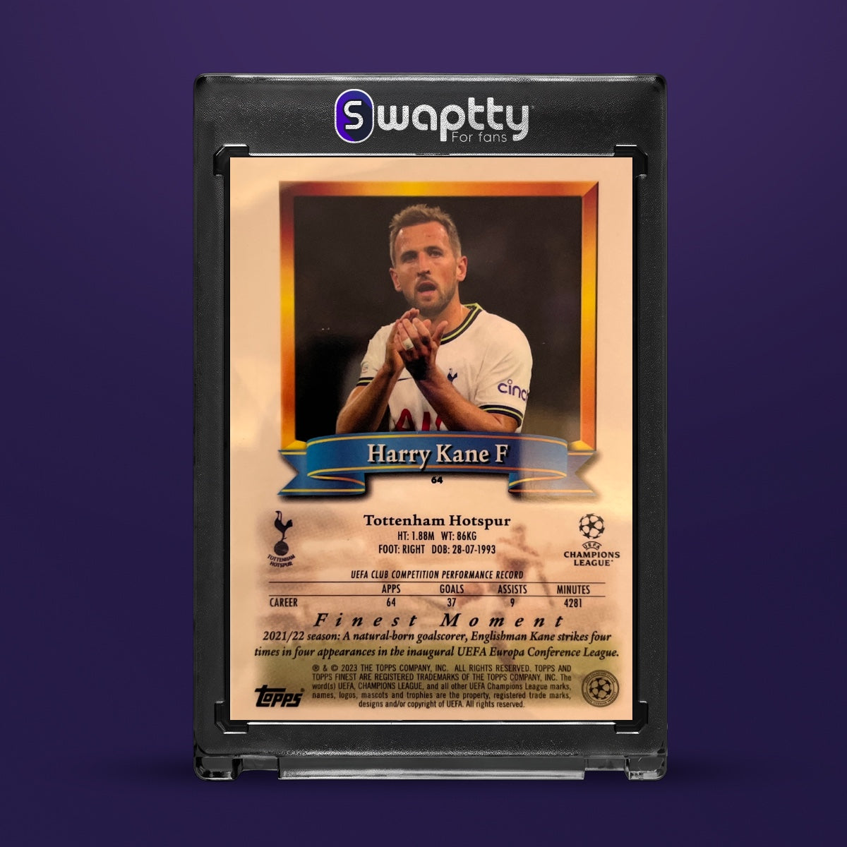 2023 Finest Moment Harry Kane — reverso