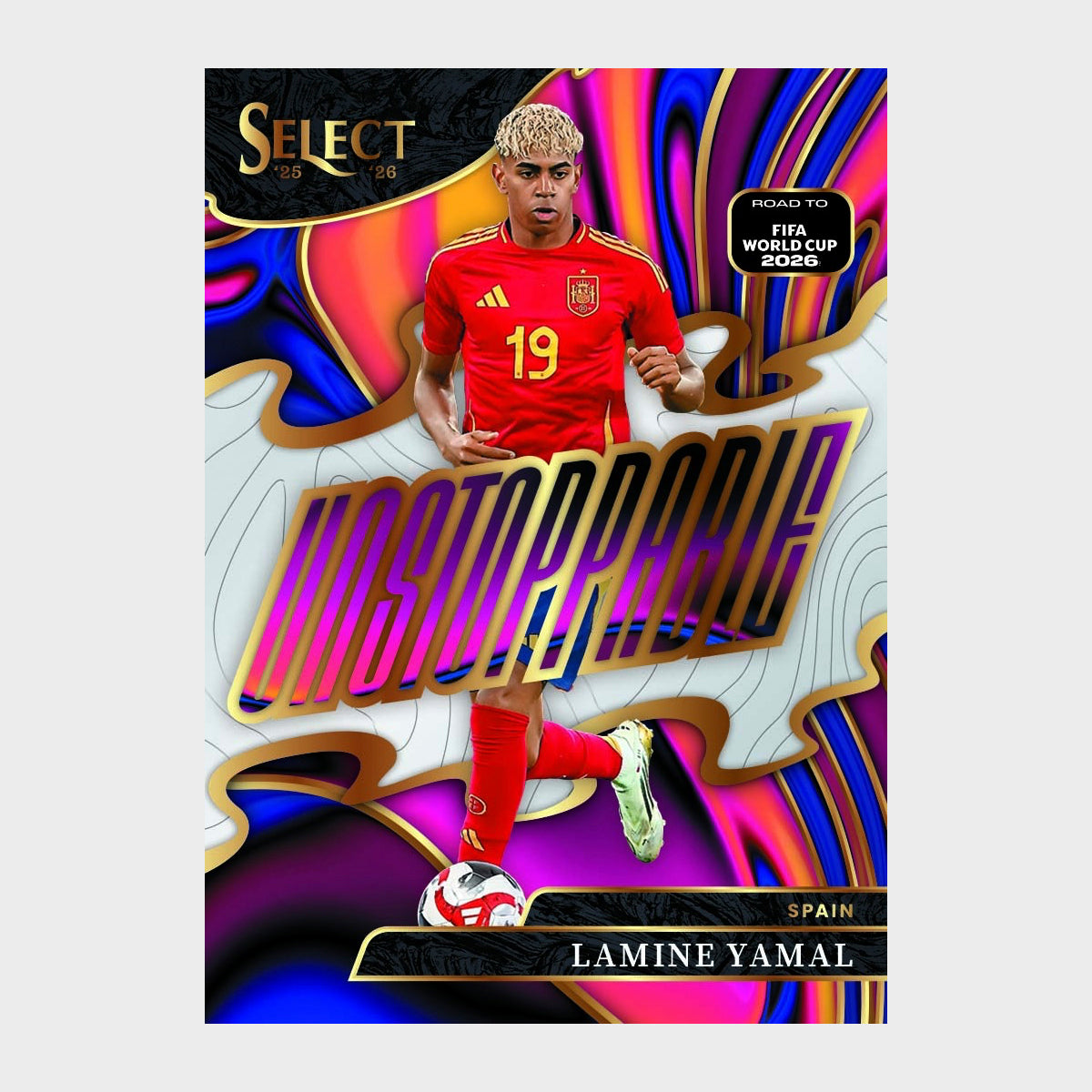 Break Random - 2025-26 Panini Select Road to World Cup - 1 Hobby Box