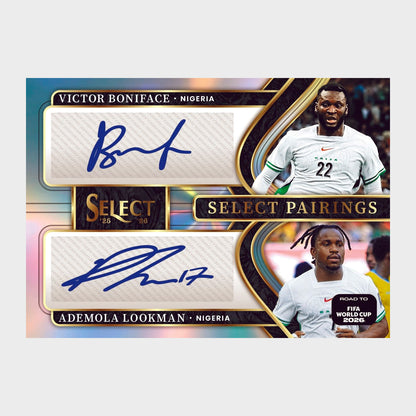 Break Random - 2025-26 Panini Select Road to World Cup - 1 Hobby Box