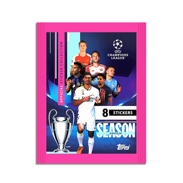 2023/24 Topps UEFA Champions League Stickers Pack | Apertura en Vivo
