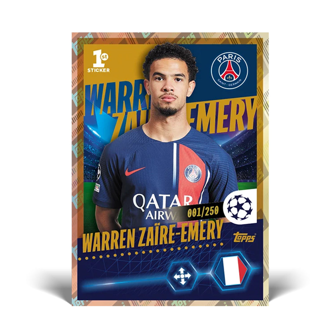 2023/24 Topps UEFA Champions League Stickers Pack | Apertura en Vivo