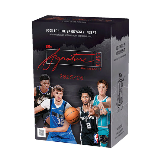 2025-26 Topps Signature Class Basketball - Value Box