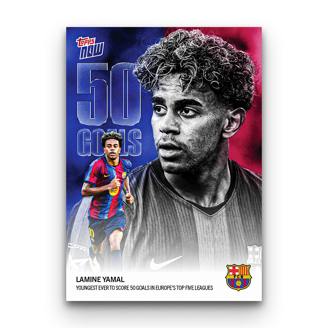 Lamine Yamal - 2026-27 FC Barcelona Topps NOW® - Card 2 (Pre Venta)